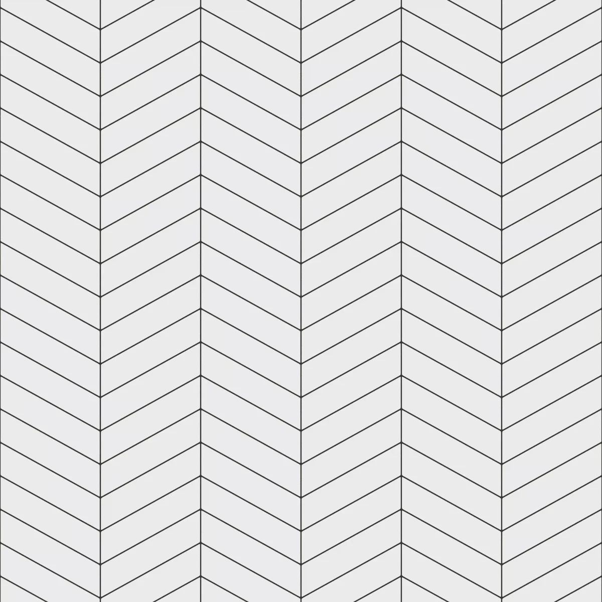MOZAIKA CERAMICZNA BIG CHEVRON WHITE MATOWA – dekoracyjne do wnętrz – Szklane Mozaiki