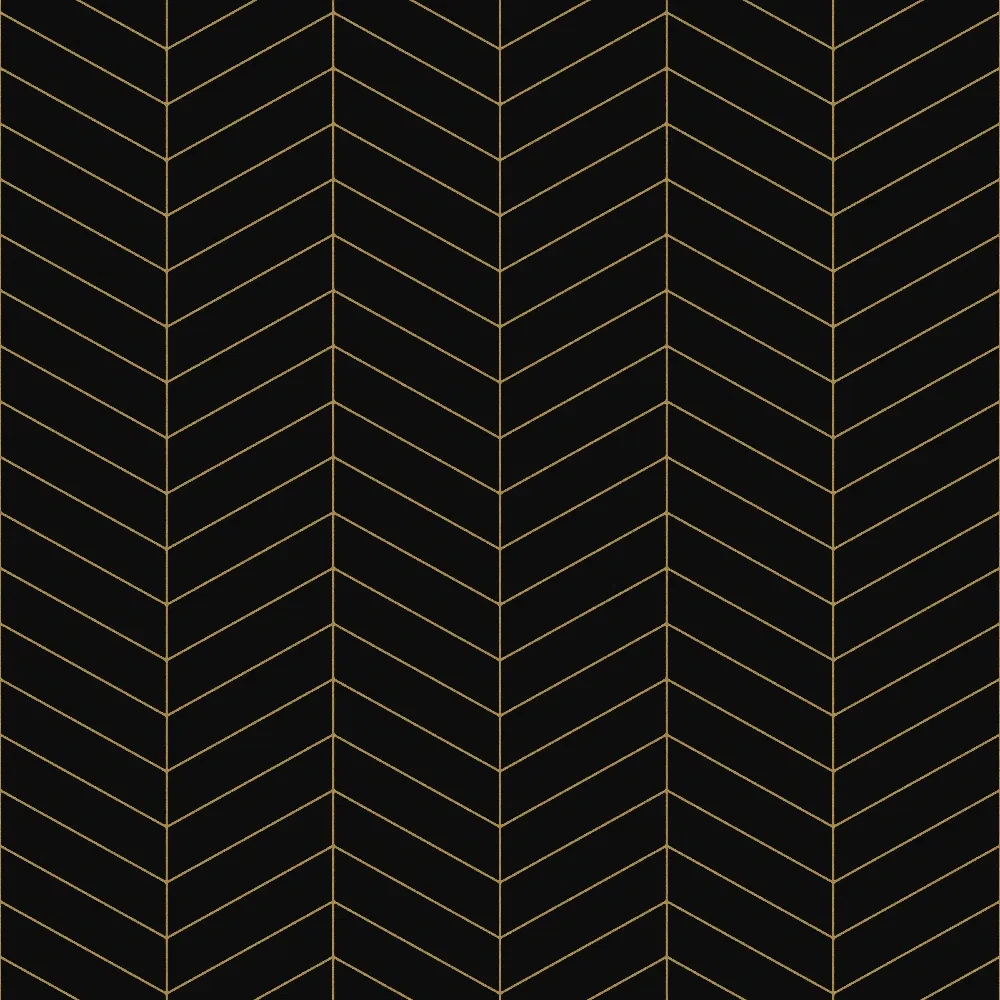 MOZAIKA CERAMICZNA BIG CHEVRON BLACK MATOWA  – dekoracyjne do wnętrz – Szklane Mozaiki