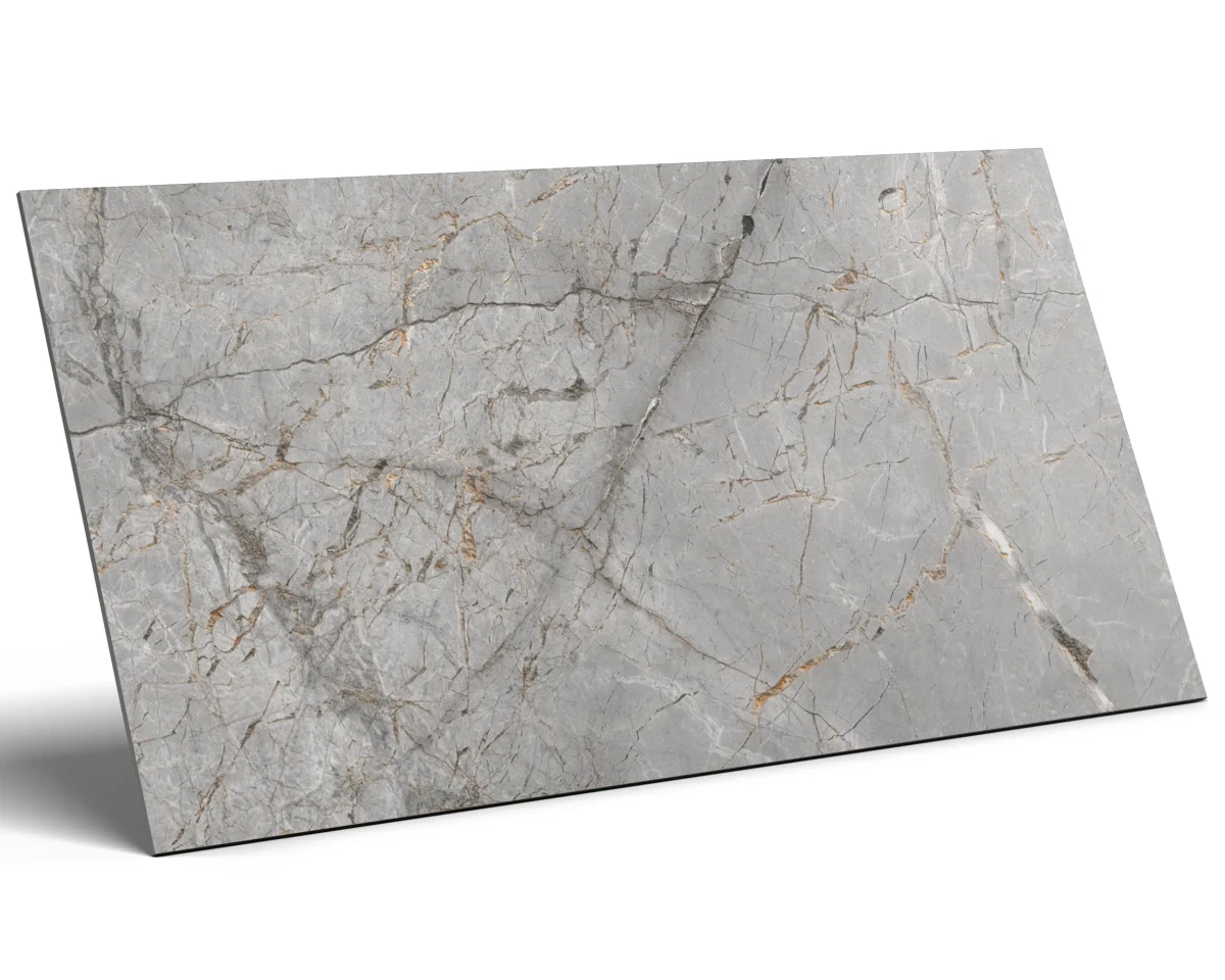 PŁYTKA REKTYFIKOWANA GRESOWA LUXORY GREY CARVING 60x120cm – dekoracyjne do wnętrz – Szklane Mozaiki