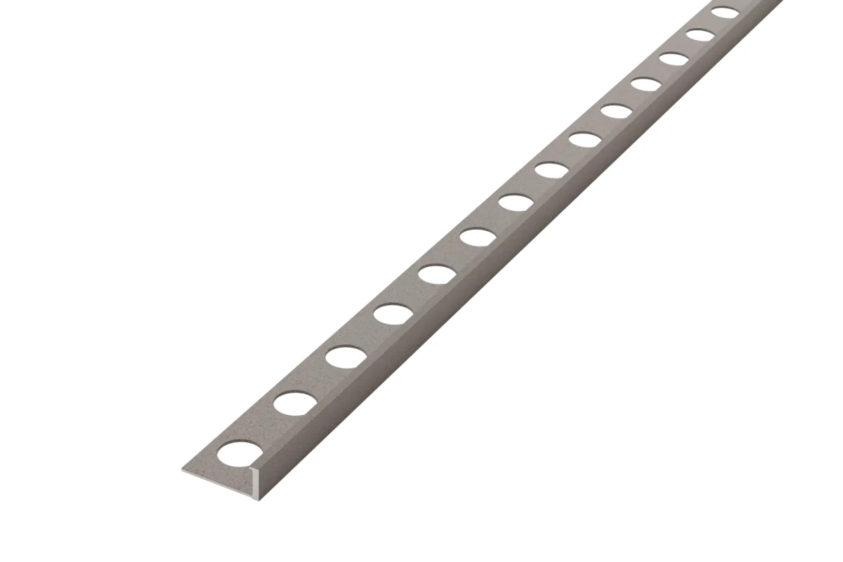 PROFIL ALUMINIOWY LICOWY AIL WYKOŃCZENIOWY SZARY MATOWY DO PŁYTEK  – dekoracyjne do wnętrz – Szklane Mozaiki