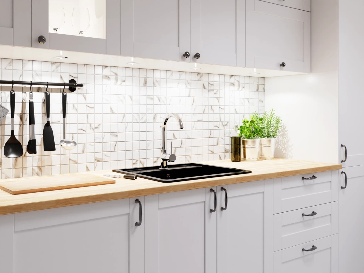 MOZAIKA CERAMICZNA SQUARE MARBLE – dekoracyjne do wnętrz – Szklane Mozaiki