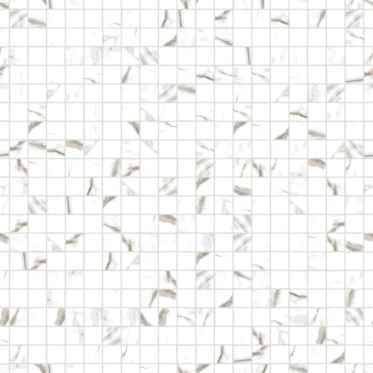 MOZAIKA CERAMICZNA SQUARE MARBLE – dekoracyjne do wnętrz – Szklane Mozaiki