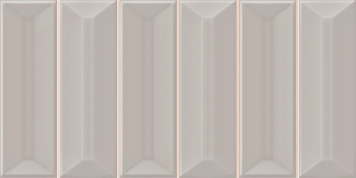 Płytka Ceramiczna Cegiełka Prisma Mink Glossy 15x30 cm – dekoracyjne do wnętrz – Szklane Mozaiki