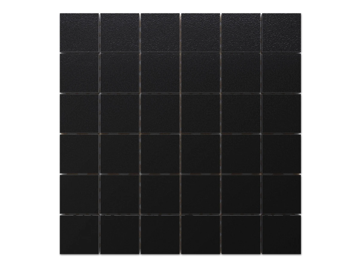 MOZAIKA GRESOWA ABISSO NAVY STRUKTURA 4.8cm 30x30cm – dekoracyjne do wnętrz – Szklane Mozaiki