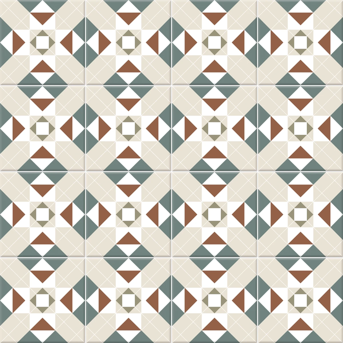Dekoracyjna Płytka Gresowa Patchwork Victorian Ada 20x20 cm Gat. I – dekoracyjne do wnętrz – Szklane Mozaiki
