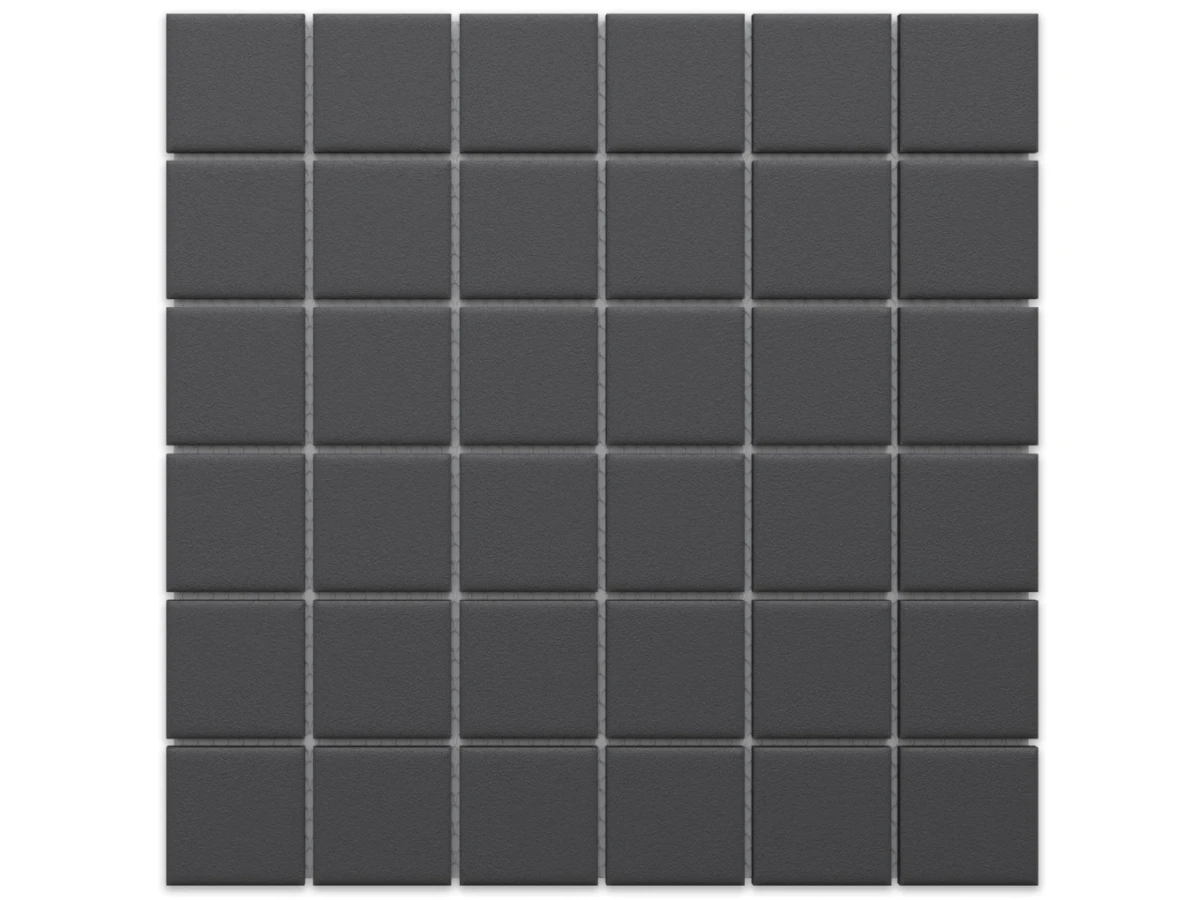 MOZAIKA CERAMICZNA DOVER BLACK – dekoracyjne do wnętrz – Szklane Mozaiki