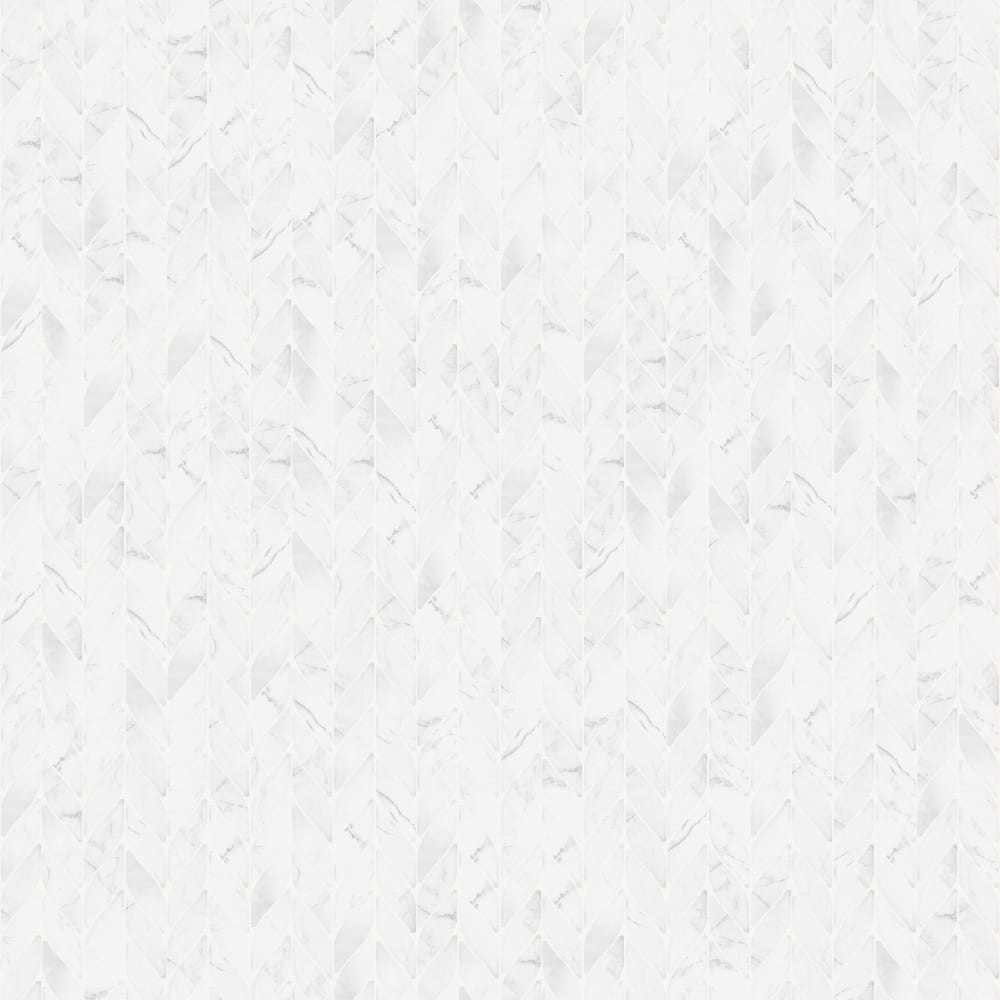 MOZAIKA CERAMICZNA BOTANIC WHITE BIAŁA - szklanemozaiki.pl