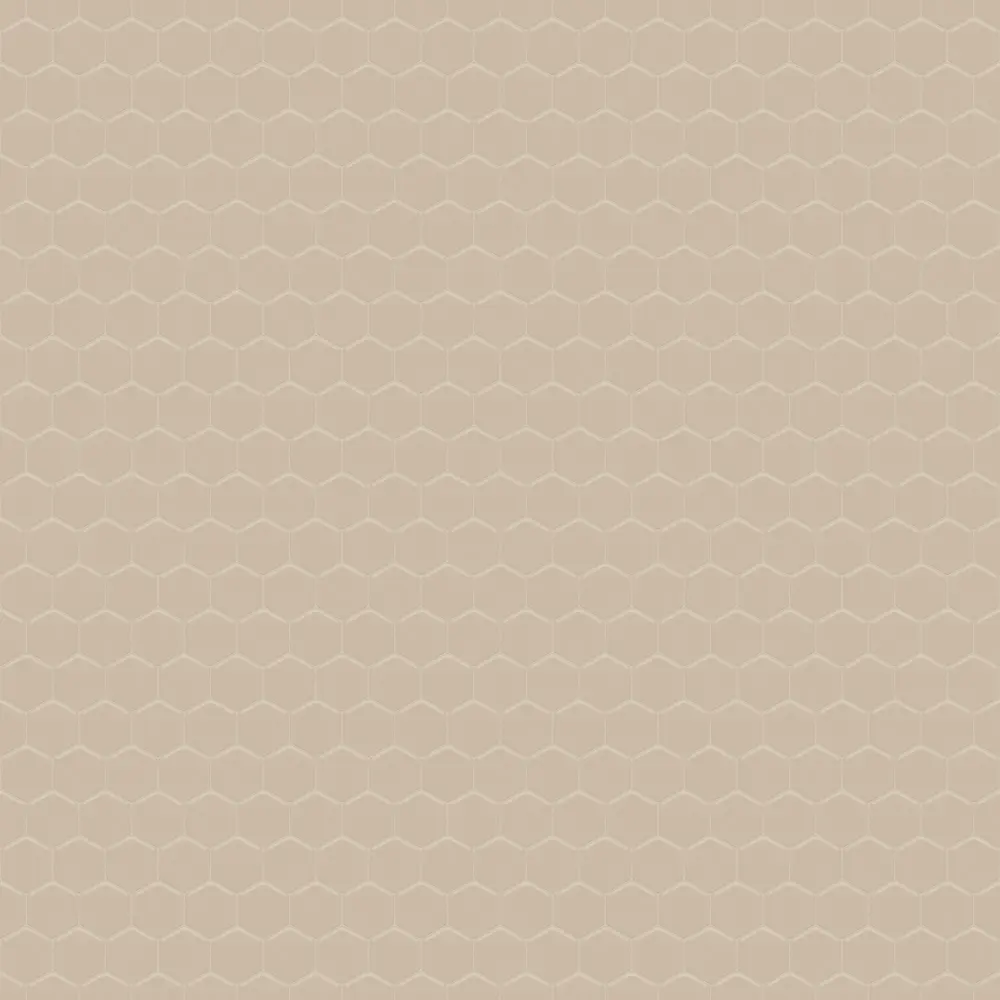 MOZAIKA CERAMICZNA HEKSAGON BEIGE MATOWA – dekoracyjne do wnętrz – Szklane Mozaiki