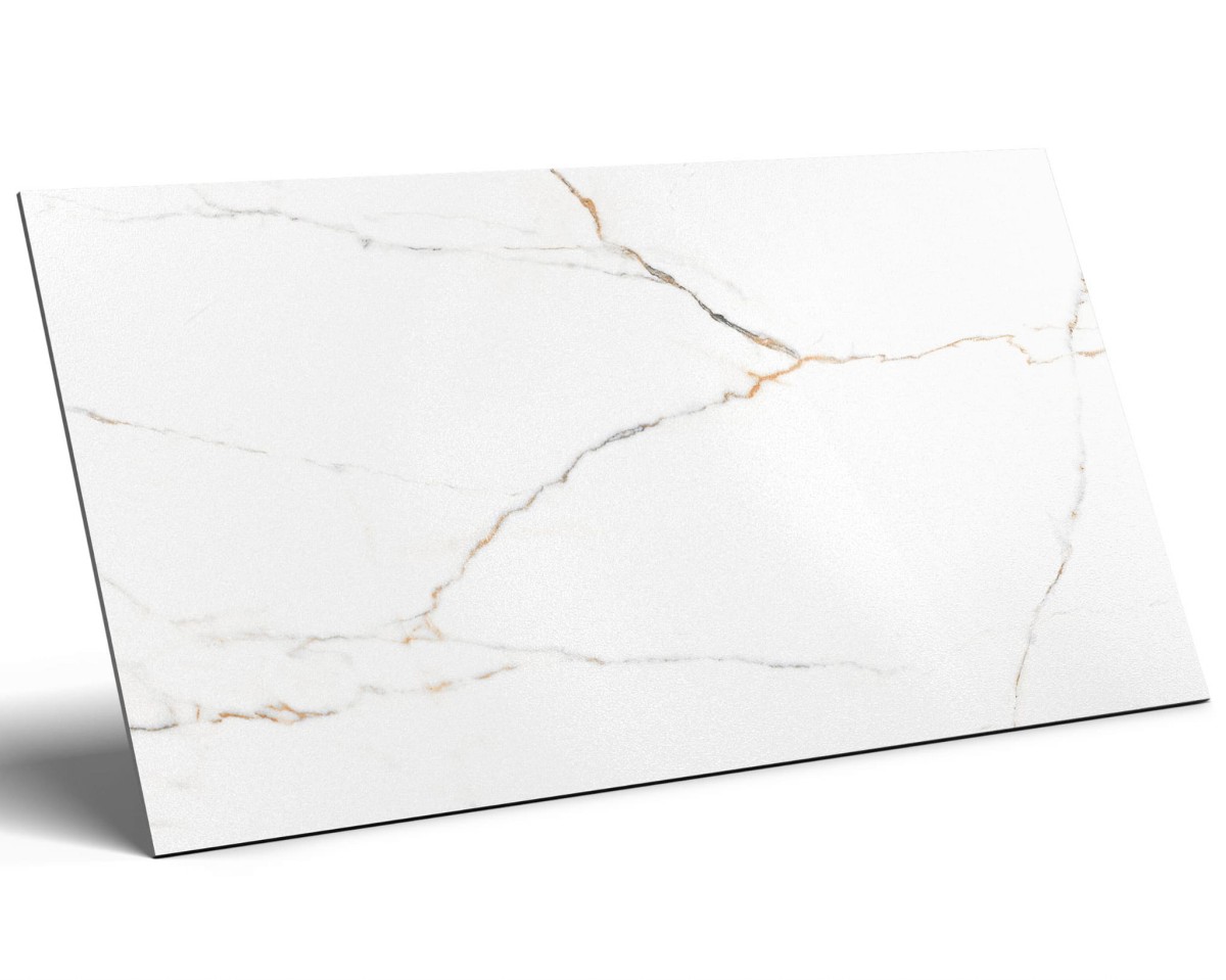 PŁYTKA REKTYFIKOWANA GRESOWA CALCATTA MONREAL 60x120cm  – dekoracyjne do wnętrz – Szklane Mozaiki