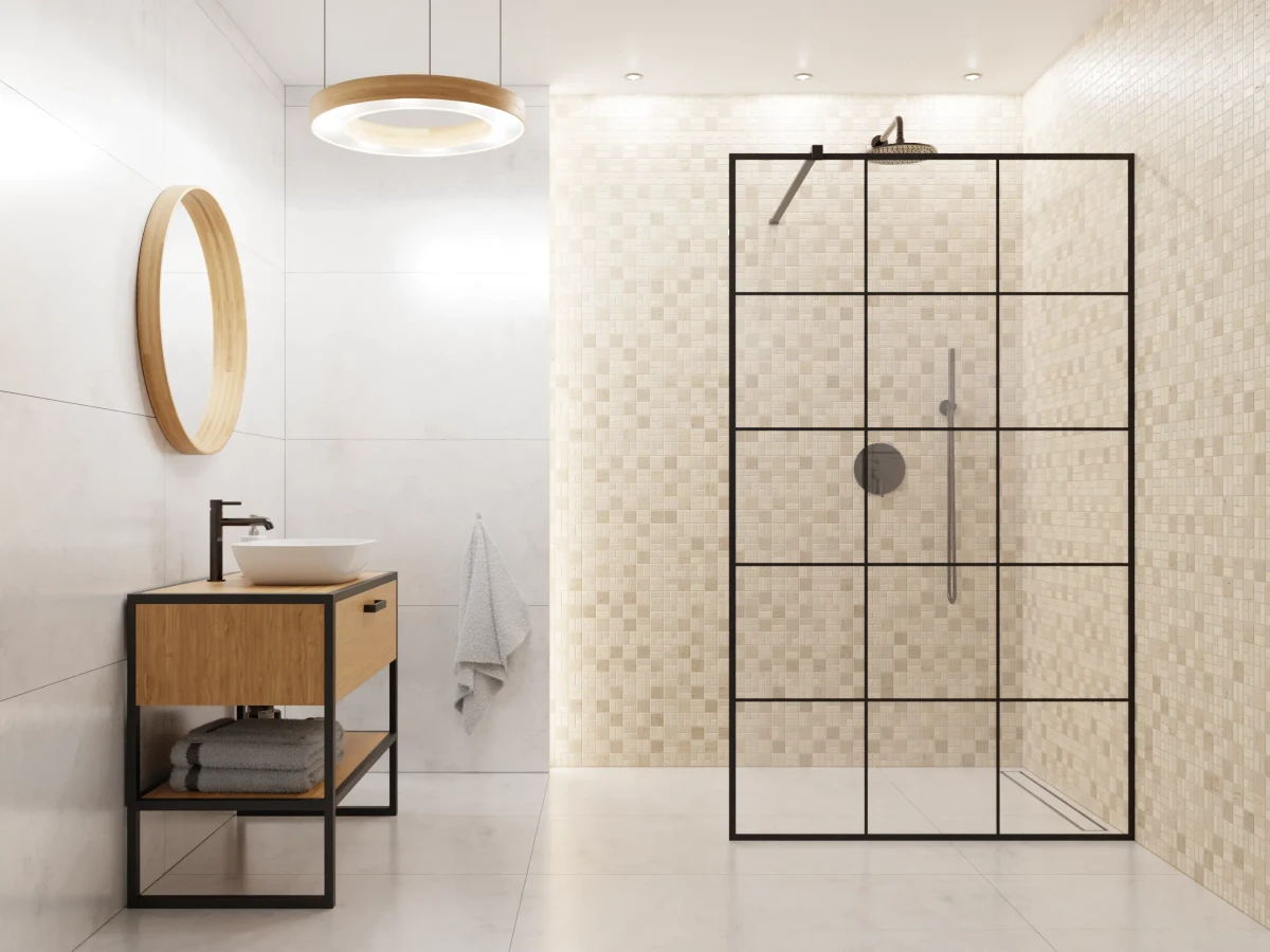 MOZAIKA Z KAMIENIA NATURALNEGO TRAVERTINE PATTERN – dekoracyjne do wnętrz – Szklane Mozaiki