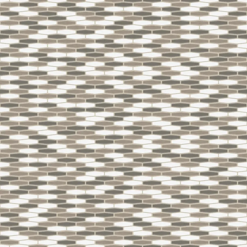 MOZAIKA CERAMICZNA TECH RAIN MULTI BEIGE POŁYSK – dekoracyjne do wnętrz – Szklane Mozaiki