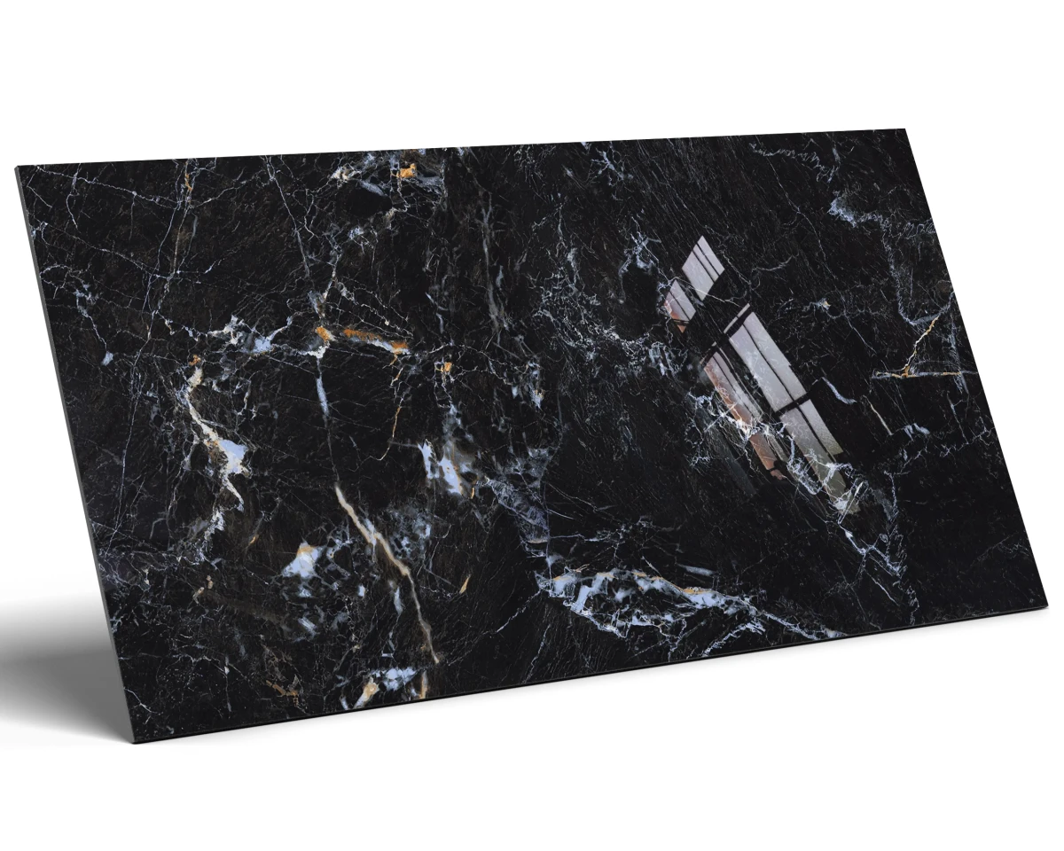 PŁYTKA REKTYFIKOWANA VENA BLUE POLER 60x120cm  – dekoracyjne do wnętrz – Szklane Mozaiki