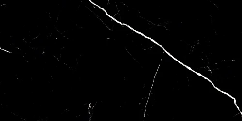 PŁYTKA GRESOWA CLASSIC CARRARA BLACK LAPPATO 60x120cm