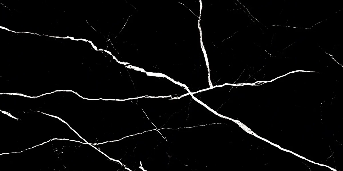 PŁYTKA GRESOWA CLASSIC CARRARA BLACK LAPPATO 60x120cm – dekoracyjne do wnętrz – Szklane Mozaiki