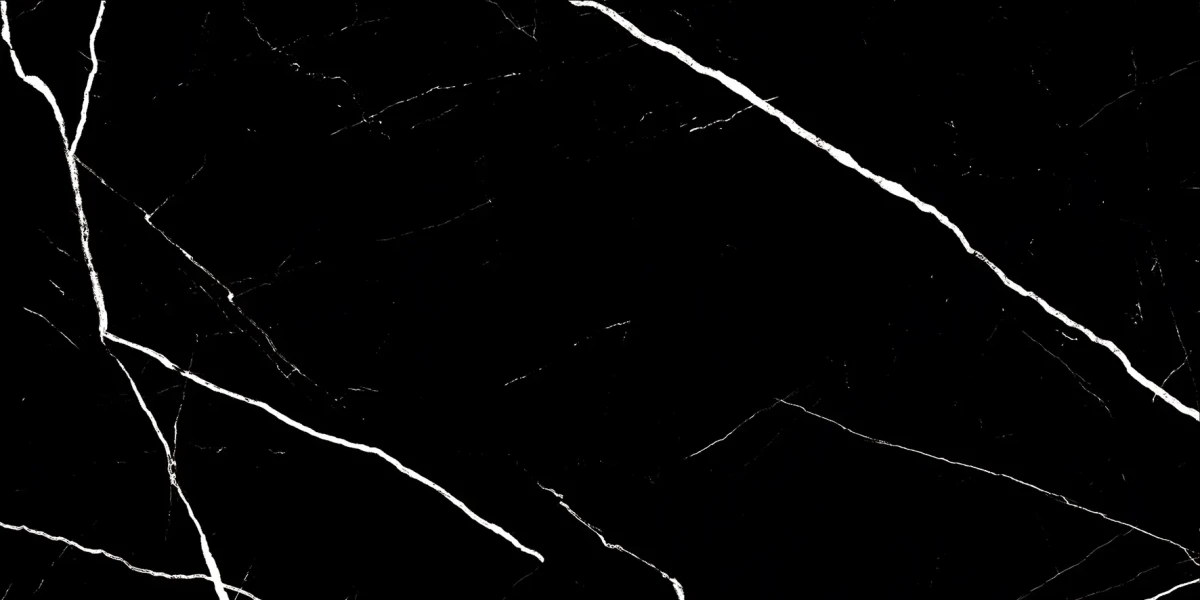 PŁYTKA GRESOWA CLASSIC CARRARA BLACK LAPPATO 60x120cm – dekoracyjne do wnętrz – Szklane Mozaiki