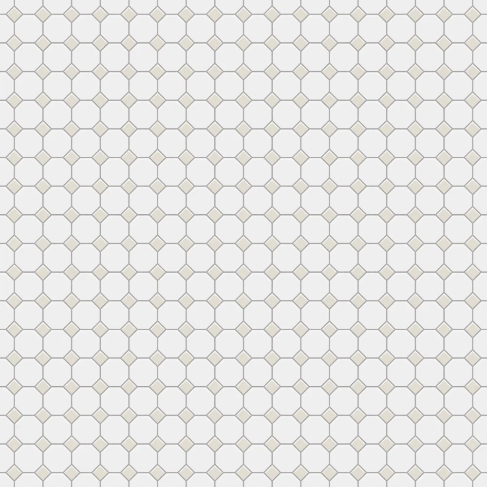 Mozaika ceramiczna Octagon Grey Classic mat 29,3×29,3 – szklanemozaiki.pl