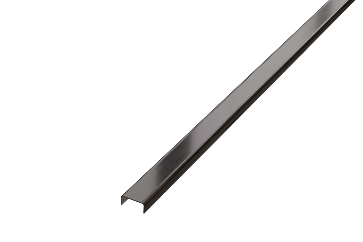 PROFIL METALOWY C GUNMETAL – dekoracyjne do wnętrz – Szklane Mozaiki