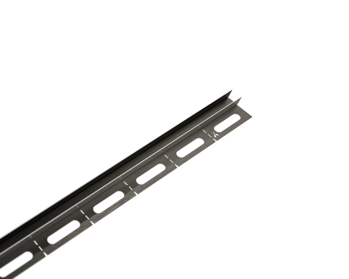 LISTWA BRODZIKOWA ŚCIENNA DO SZKŁA GUNMETAL – dekoracyjne do wnętrz – Szklane Mozaiki