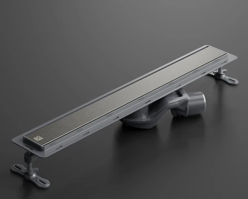 ODPŁYW LINIOWY  GRAFITOWY MAT  | SYFON 360° | 61l/min | 60 cm