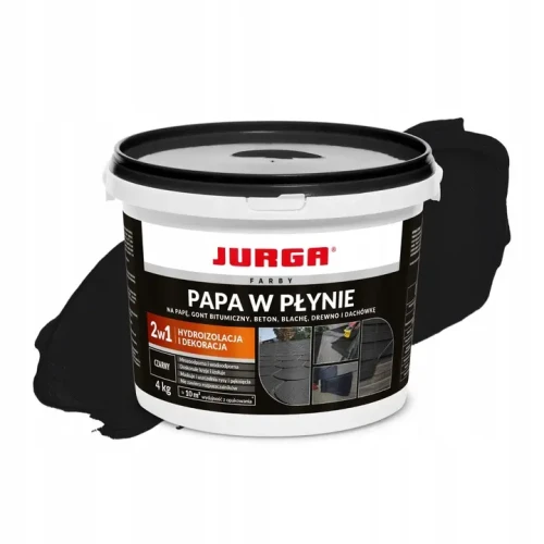 PAPA W PŁYNIE CZARNA 4 KG JURGA 