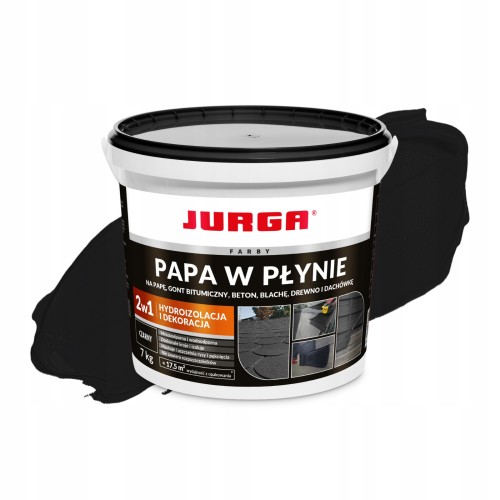 PAPA W PŁYNIE CZARNA 7 KG JURGA 