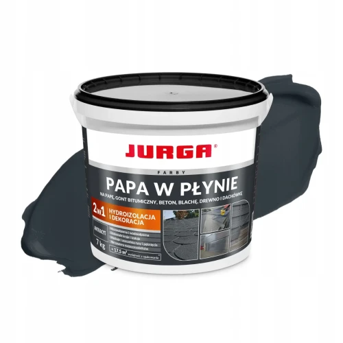 PAPA W PŁYNIE ANTRACYT 7 KG JURGA 