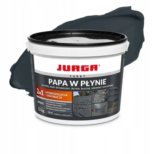 PAPA W PŁYNIE ANTRACYT 12 KG JURGA 