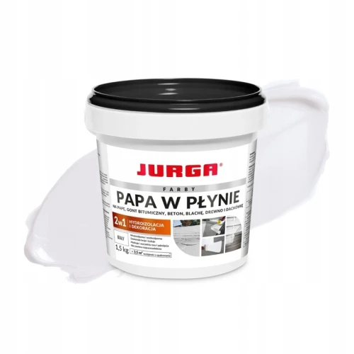 PAPA W PŁYNIE BIAŁY 1,5 KG JURGA 