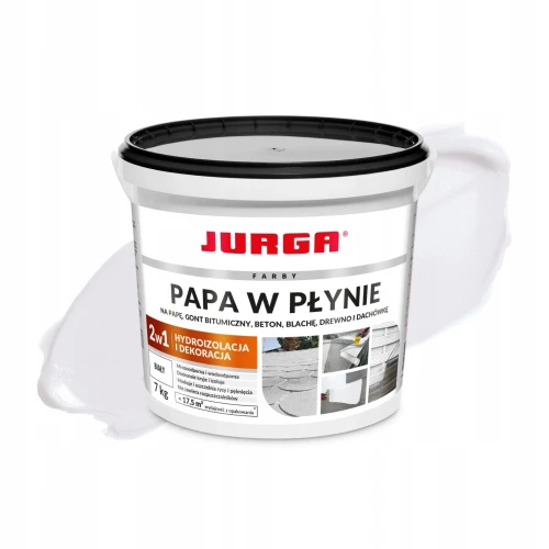 PAPA W PŁYNIE BIAŁY 7 KG JURGA 