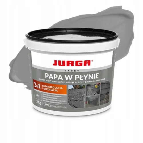 PAPA W PŁYNIE SZARY 12 KG JURGA 