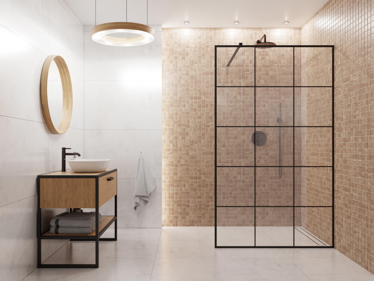 MOZAIKA CERAMICZNA DOVER WOOD DARK – dekoracyjne do wnętrz – Szklane Mozaiki
