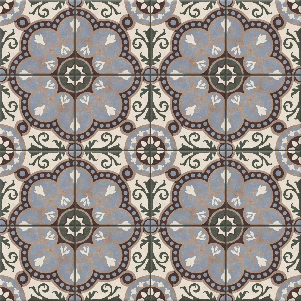 Dekoracyjna Płytka Gresowa Volga Patchwork 20x20 cm gat.I  – dekoracyjne do wnętrz – Szklane Mozaiki