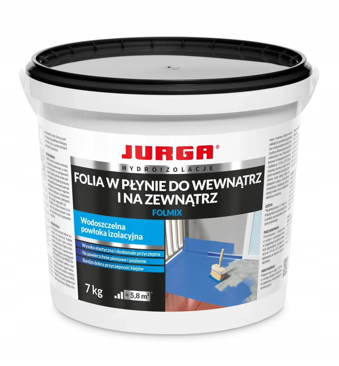 FOLMIX FOLIA W PŁYNIE 7 KG JURGA   – dekoracyjne do wnętrz – Szklane Mozaiki