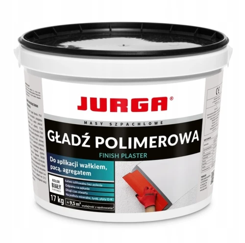 GŁADŹ POLIMEROWA 17 KG JURGA FINISH PLASTER