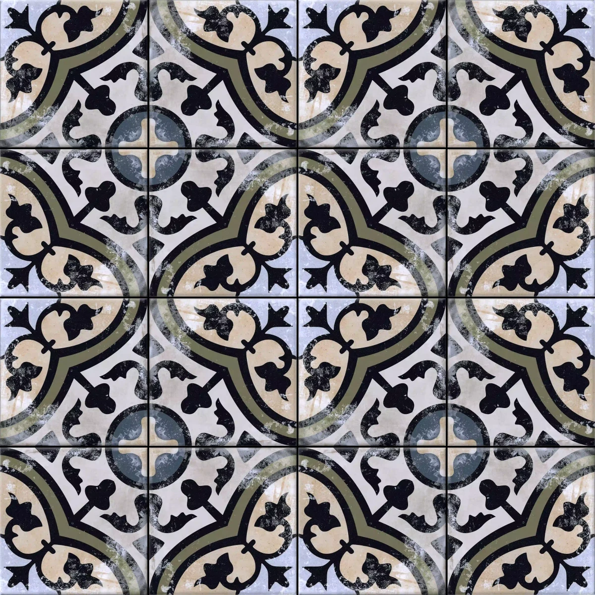 Dekoracyjna Płytka Gresowa Chandelier Patchwork 20x20 cm gat.I  – dekoracyjne do wnętrz – Szklane Mozaiki