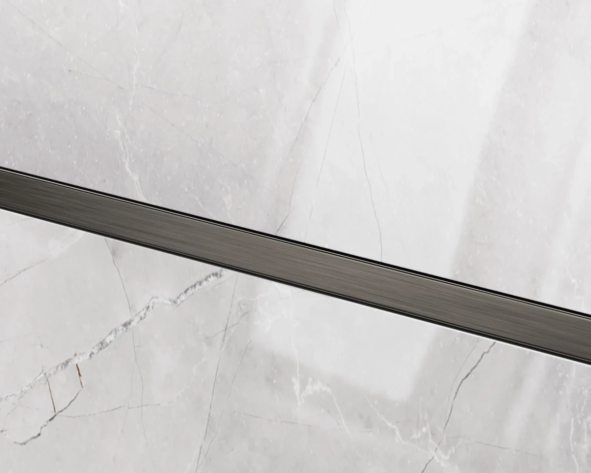 PROFIL METALOWY C GUNMETAL – dekoracyjne do wnętrz – Szklane Mozaiki