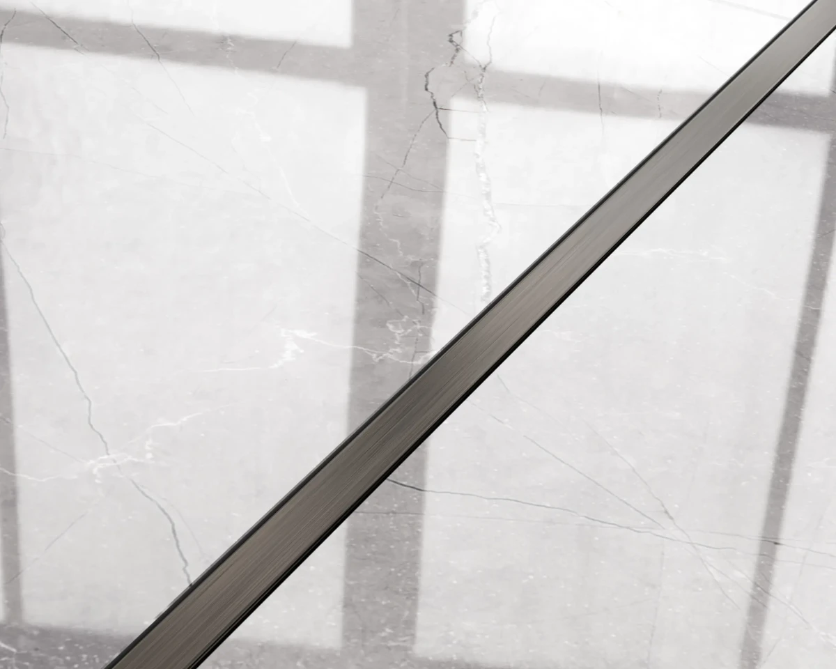 PROFIL METALOWY C GUNMETAL – dekoracyjne do wnętrz – Szklane Mozaiki
