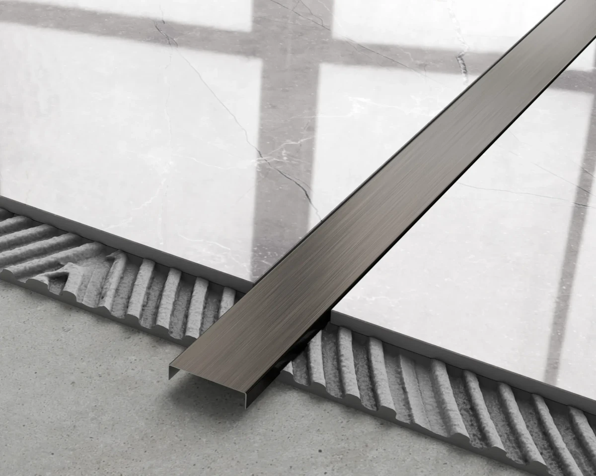 PROFIL METALOWY C GUNMETAL – dekoracyjne do wnętrz – Szklane Mozaiki