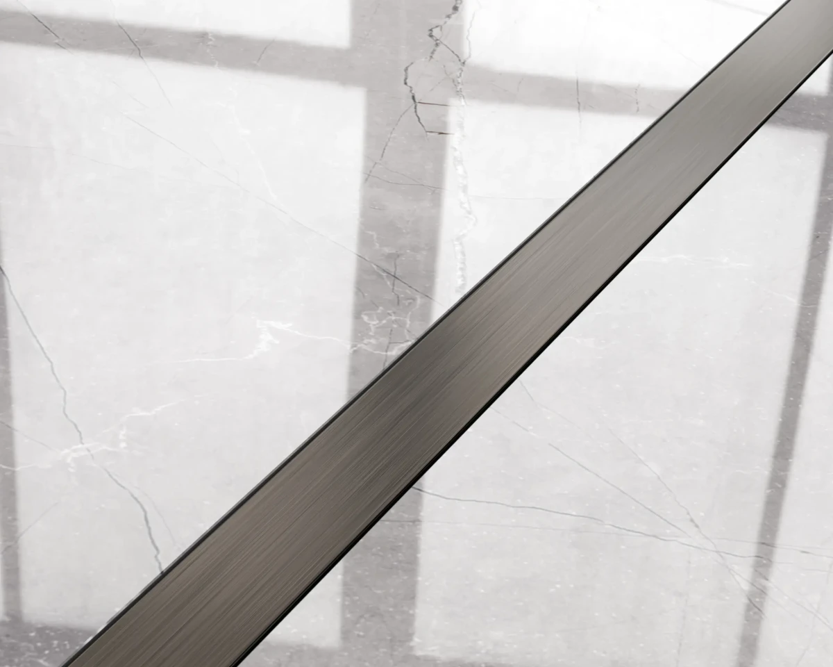PROFIL METALOWY C GUNMETAL – dekoracyjne do wnętrz – Szklane Mozaiki