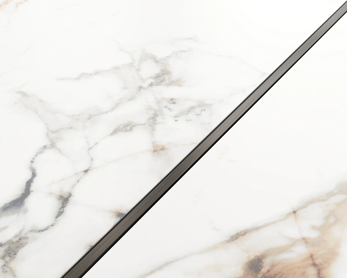 PROFIL METALOWY C GUNMETAL – dekoracyjne do wnętrz – Szklane Mozaiki