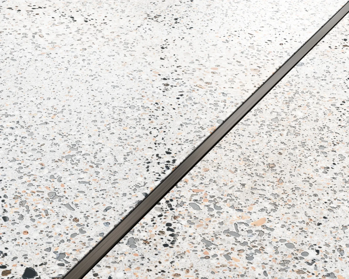 PROFIL METALOWY C GUNMETAL – dekoracyjne do wnętrz – Szklane Mozaiki