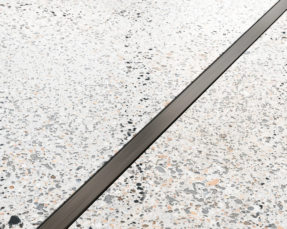 PROFIL METALOWY C GUNMETAL – dekoracyjne do wnętrz – Szklane Mozaiki