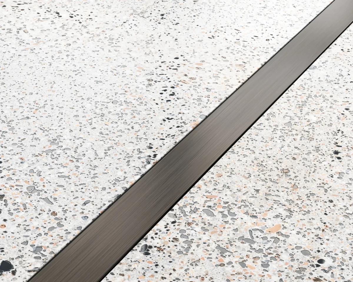 PROFIL METALOWY C GUNMETAL – dekoracyjne do wnętrz – Szklane Mozaiki