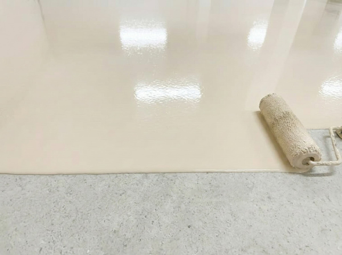 Żywica epoksydowa na posadzkę garaż zestaw na 10m2 ral 7035 jasny szary - szklanemozaiki.pl