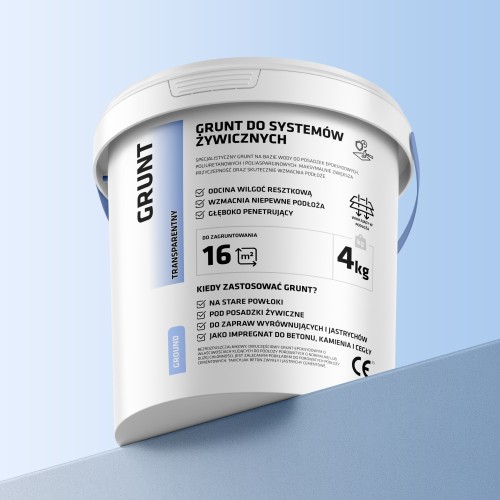 GRUNT IMPREGNAT EPOKSYDOWY POD POSADZKĘ - 4kg - ZESTAW NA 10m2