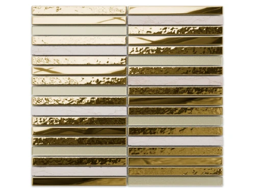 MOZAIKA SZKLANA ZŁOTA PIANO GOLD STRUCTURE