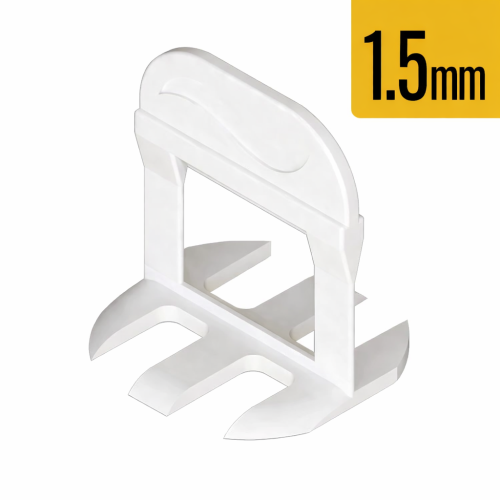 KLIPSY 1.5mm 250 szt. do systemu poziomowania płytek 