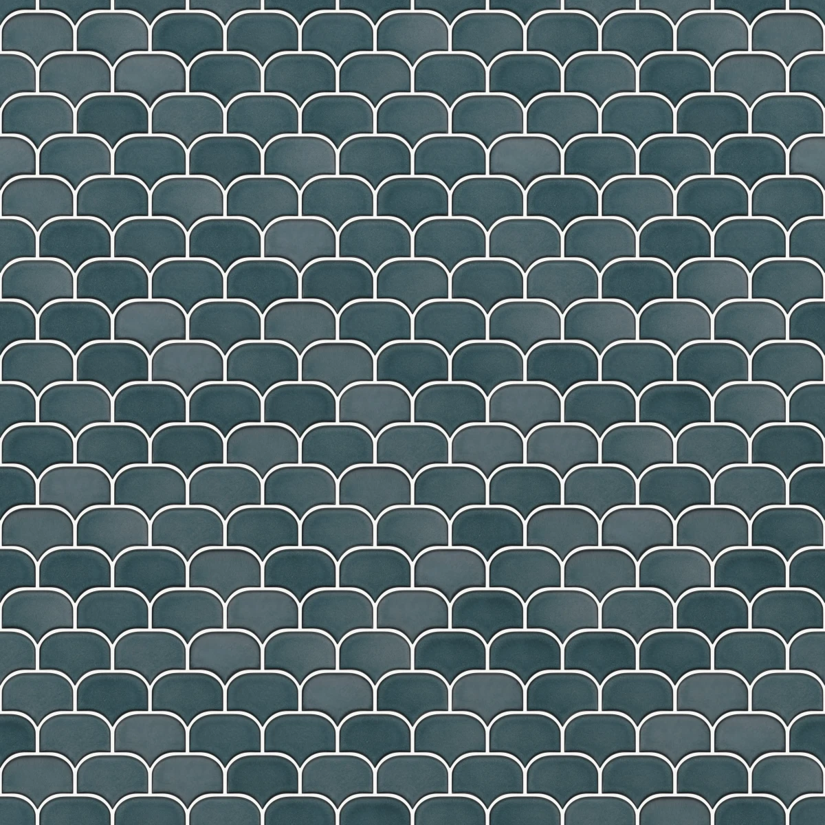 MOZAIKA SZKLANA DRAGON SCALE BLUE  – dekoracyjne do wnętrz – Szklane Mozaiki