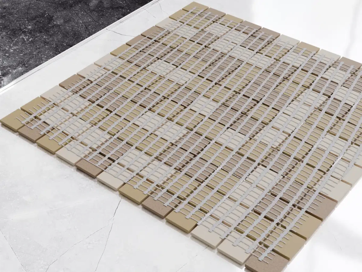 MOZAIKA GRESOWA CORE MIX MALIBU – dekoracyjne do wnętrz – Szklane Mozaiki