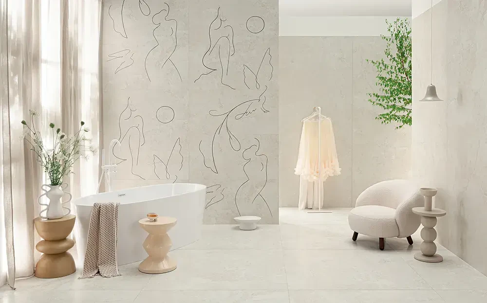 Tubądzin Teri dekor Soft Line E 119,8x59,8 – dekoracyjne do wnętrz – Szklane Mozaiki
